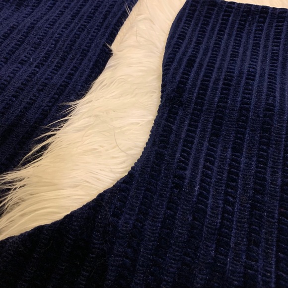 2 Beautiful Navy & Cream Primitive Snowman Stockings - Picture 6 of 12